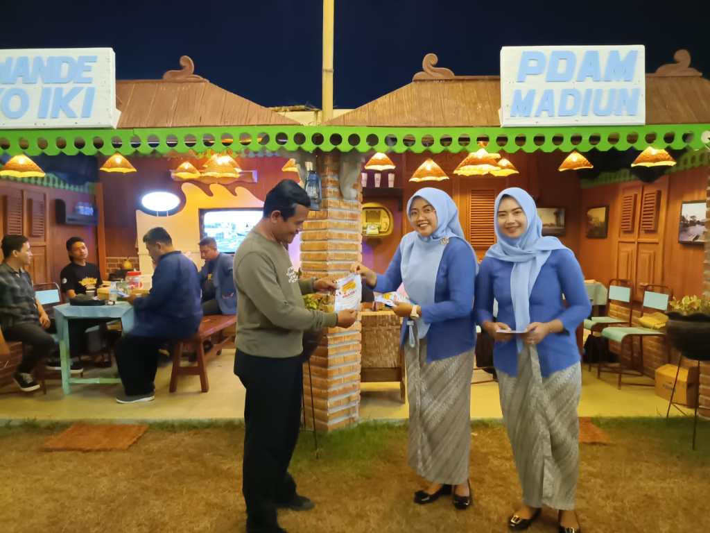 Program Pemasangan PDAM Gratis Bertepatan Menyambut Hari Jadi Kabupaten Madiun ke-456