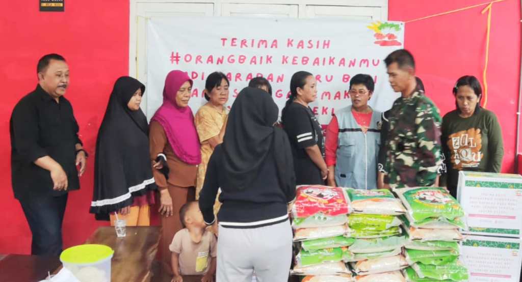 RKBK Bersama Mayor Cba Ferry Chandrawinata, DanTebek 03.A Jember Berbagi Sembako